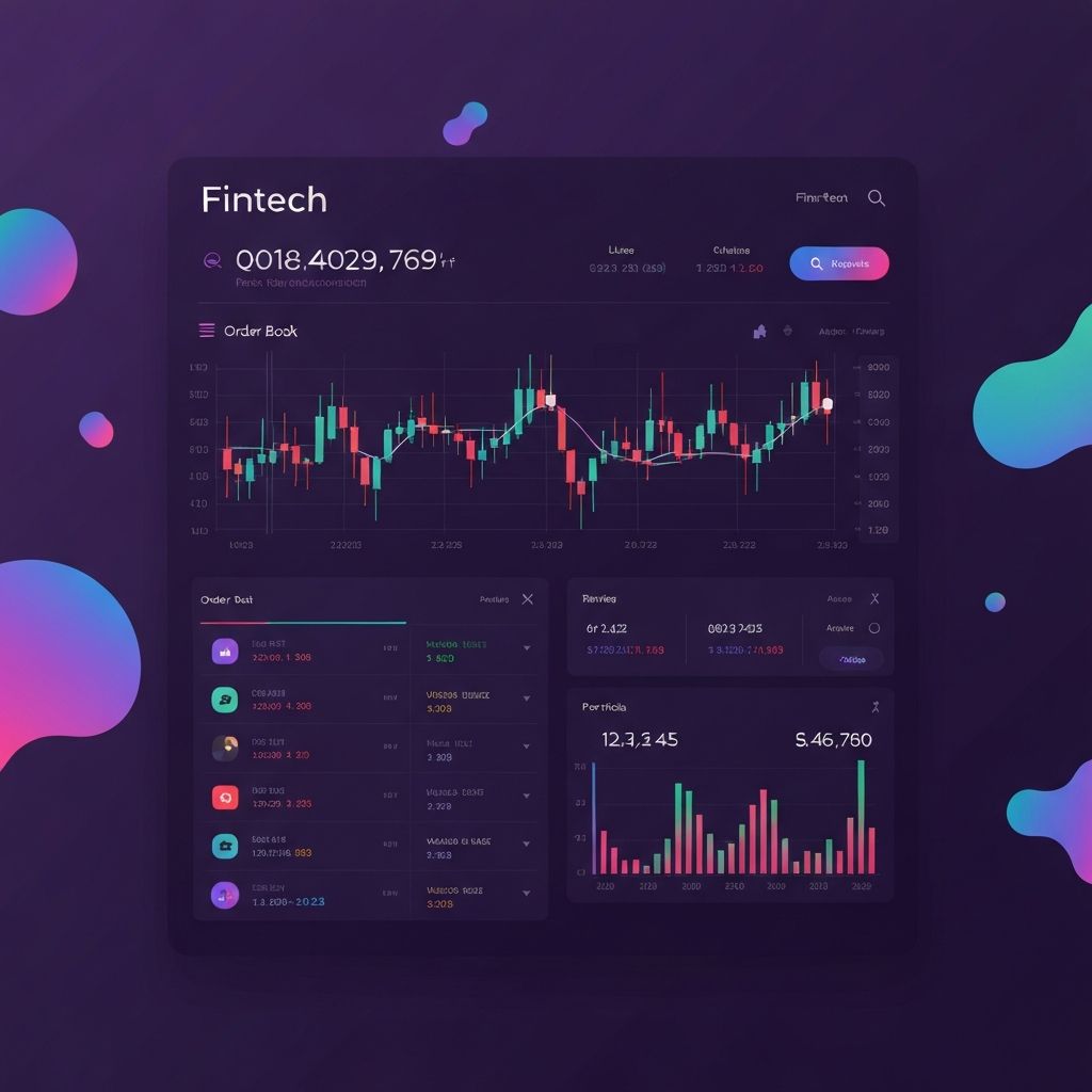 Professional Trading Dashboard Interface